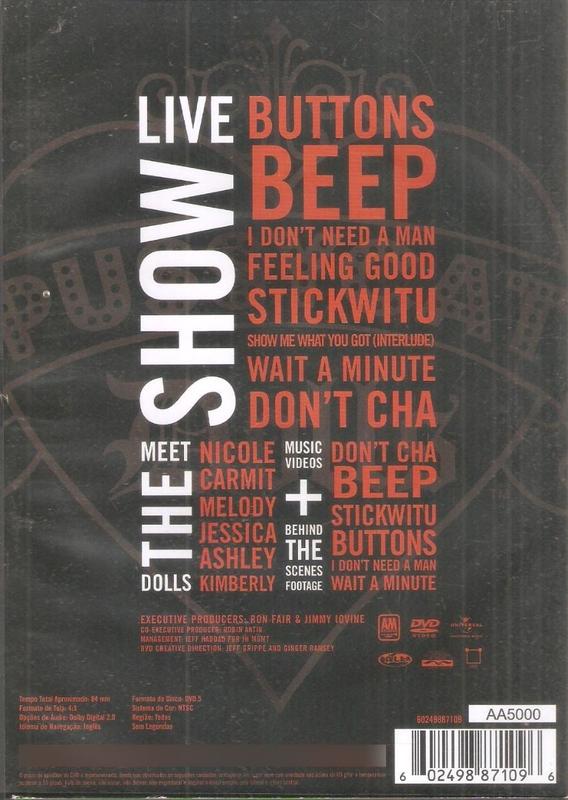 Dvd Live From London - Pussycat Dolls - UNIVERSAL PICTURES